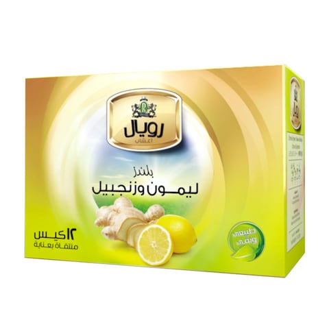 رويال أعشاب ليمون زنجبيل - 12 كيس