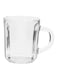 Delcasa 3-Piece Glass Cup Set With Handle Clear 8ounce