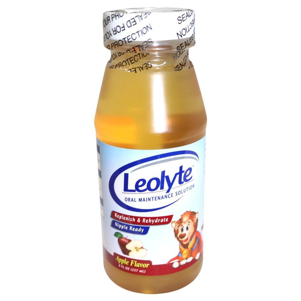 Buy Leolyte Oral Maintenance Apple Flavour 237 ml Online | Carrefour UAE