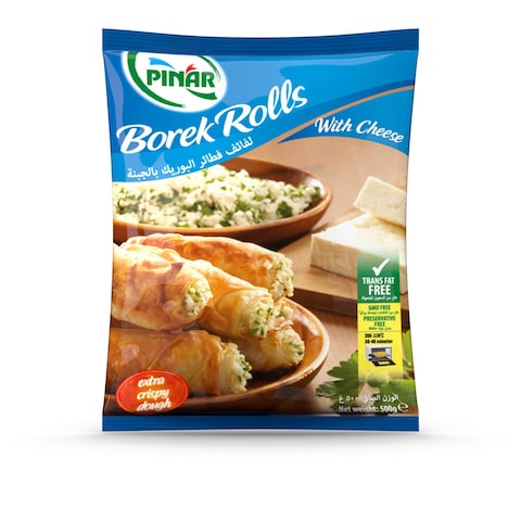 Buy Pinar Cheese Borek Rolls 500g in UAE