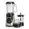 Black &amp; Decker Glass Blender BX600G-B5, 1.5 L, 600 W, 2 Speed Control, White