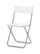 Generic Folding Chair White 41X45X27Cm