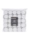 Generic 100-Piece Christmas Tealights White 12g
