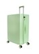 Morano 3-Piece Unisex Travel Luggage Trolley Set Green