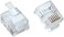 Dkurve Telephone Plug 6P6C RJ12 Modular Plug (6/6, Telephone Cord Connector) (100 PCS)