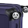 Eminent Hard Case Medium Checked Travel Bag Luggage Trolley Polypropylene Lightweight 4 Quiet Double Spinner Wheels Suitcase With TSA Lock B0002 Purple