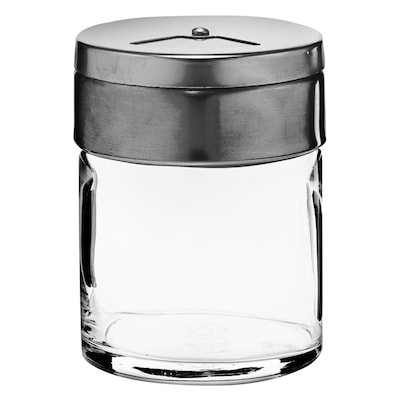 Pasabahce Basic Salt And Pepper Jar 110ml Clear/Silver