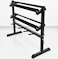 Sky Land Fitness Multiple Weights Storage Rack For Dumbbells, Barbells, And Weight Plates Em 9226, Black
