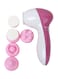 Generic 5-In-1 Face Massager Kit Pink/White
