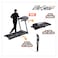 LifeGear Mark Fold Treadmill Black 2.5 HP 12kg
