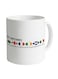 muGGyz Frozen Star Character Printed Ceramic Coffee Mug Blue/White