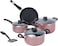 Royalford 8Pcsaluminu Cookware Setmarble Coatin1X2
