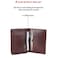 Genuine Leather Card Holder - Ideal for Gifting and personal use - Brown