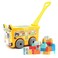 MOON Little Wagon Blocks Toys for Kids-30PCS (SCHOOL BUS)