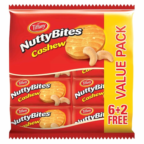 Tiffany Nutty Bites Cashew Biscuits 90g