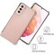 Protective Transparent Silicone Case Cover For Samsung Galaxy S21