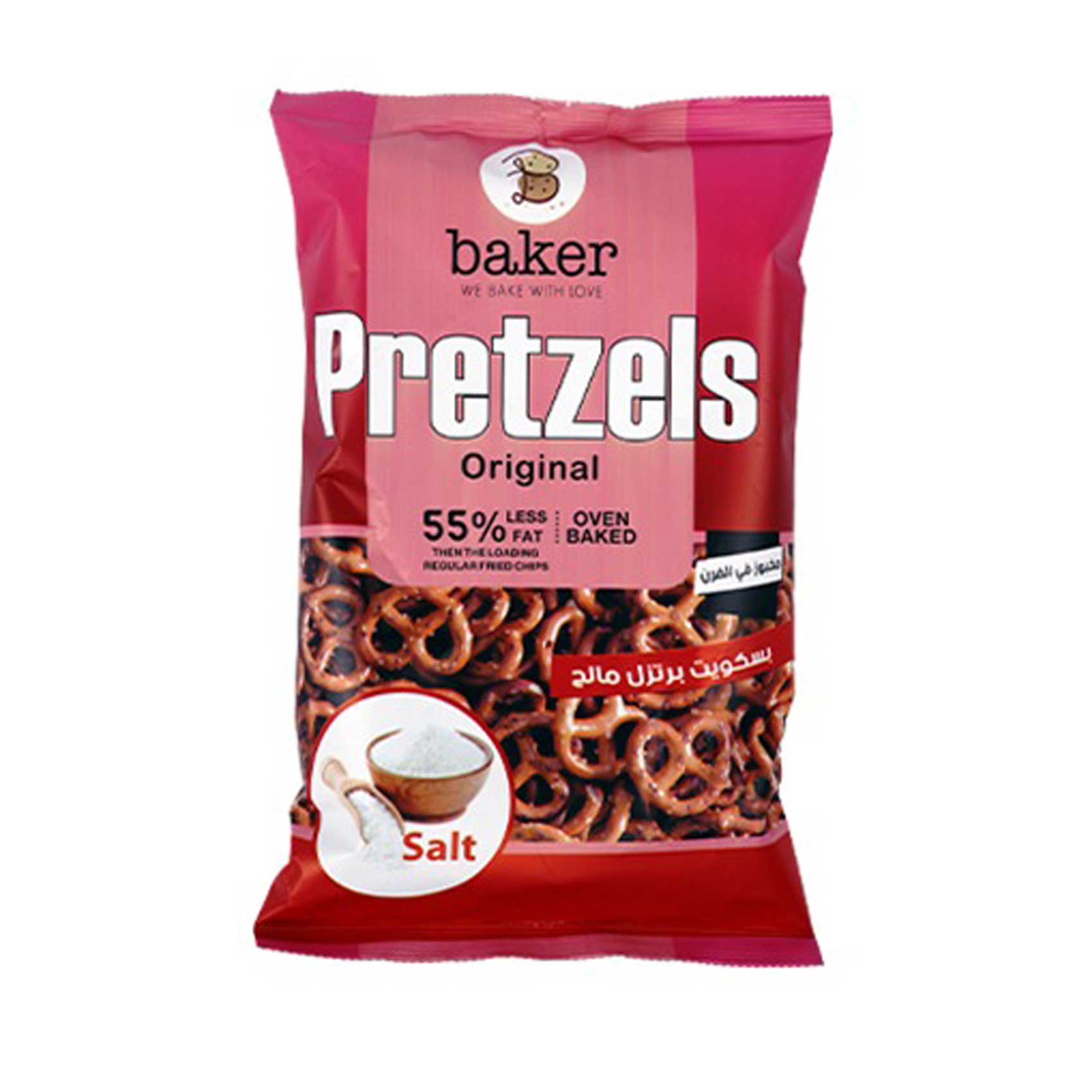 Baker Pretzel Biscuit Salted 250g