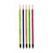 Nataraj Fluro Print Round Pencil Set - 12 Pencils