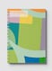 Lowha Spiral Notebook With 60 Sheets And Hard Paper Covers With Abstract Colorful Shapes Design, For Jotting Notes And Reminders, For Work, University, School