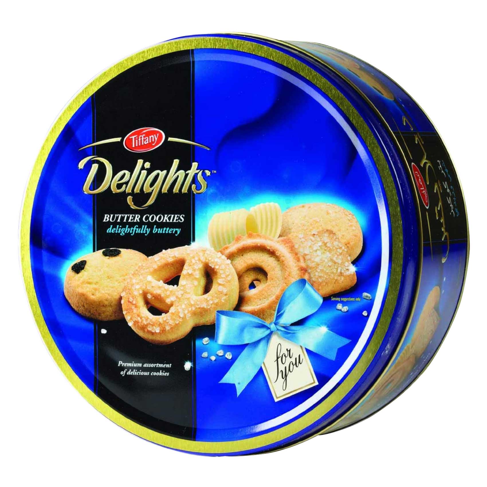 Tiffany, Delights, Butter Cookies Tin, 405g