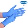 Generic-Disposable Nitrile Gloves Letex Free Powder Free Single Use Gloves for Home Cleaning Kitchen Cooking Food Process Hair Dying Use 50PCS/Box Blue