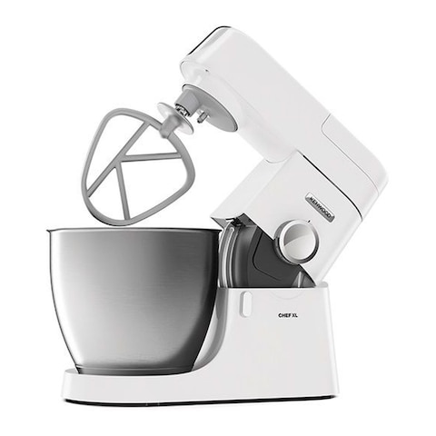 Kenwood Chef XL Stand Mixer - 1200 Watt - 6.7 Liter - White - KVL4100W