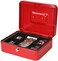 Generic Metal Cash Box With 2 Keys - 250X180X90mm (Red)