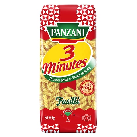 Panzani 3 Min Express Fusilli Pasta 500g