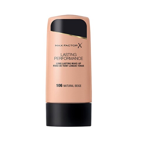 Max Factor Foundation Lasting Performance Natural Beige  No 106