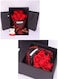 Generic 7 Rose Soap Flower With Teddy Bear Gift Box Small Bouquet For Wedding, Birthday,Christmas,Mother's Day, Valentine Day Gifts