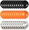 Party Time 30-Pieces 12inch Orange and Black Halloween Balloons Set of Latex &amp; Confetti Balloons, Birthday Balloons Helium Balloons For Baby Shower Birthday D&eacute;cor and Halloween Party Decoration - Part