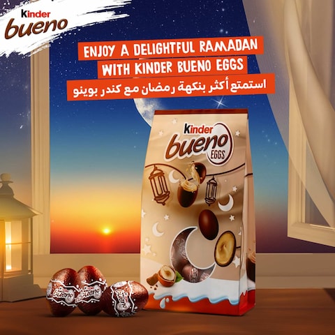 Kinder Bueno Chocolate Eggs, 84g