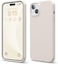 elago Liquid Silicone for iPhone 15 Plus case cover Full Body Protection, Shockproof, Slim, Anti-Scratch Soft Microfiber Lining - Stone