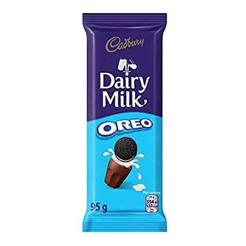 Cadbury Dairy Milk Oreo Chocolate Bar 95G