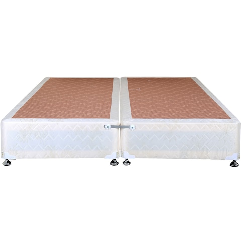 Buy Towell Spring Relax Bed Base White 180x200cm in UAE