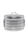 Ayda Pure Aluminium Mandi Biryani Cooking Pot Or Steamer Pot Silver 44cm