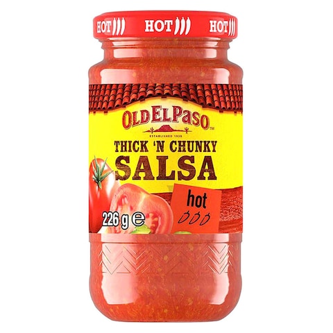 Buy Old El Paso Thick N Chunky Hot Salsa 226g in UAE