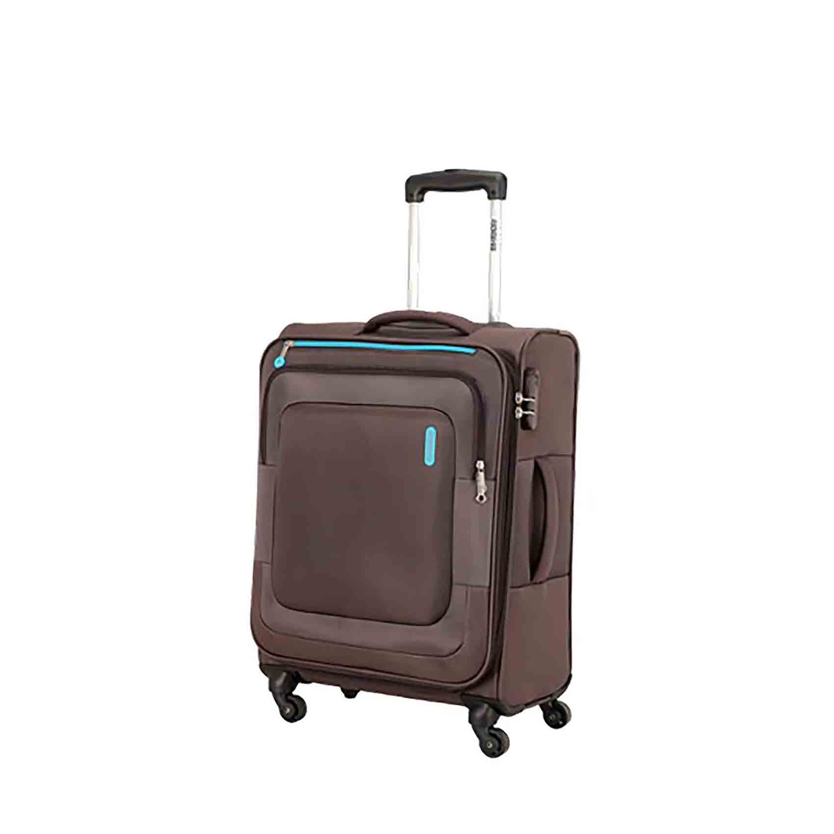 American Tourister Soft Trolley Duncan TSA Lock 68cm Brown
