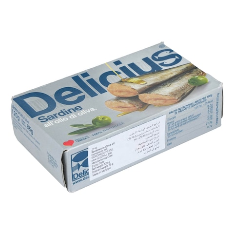 Delicious Sardines In Olive Oil 120g