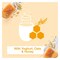 JOHNSON&#39;S Honey &amp; Yogurt Shower Gel 400 ml + 250 ml Free