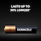 Duracell Type AA Alkaline Batteries 12 Pieces