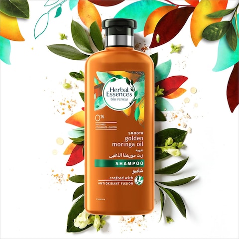 Herbal Essences Bio Renew Smooth Golden Moringa Oil Shampoo 400ml