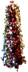 Generic Beautiful Tinsel Decoration For Any Party (7 Cm X 2 Mtr) -Mix Colours- (Pack Of 6 Units)