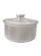 Almufarrej Cooking Pot With Lid Silver 21cm