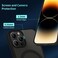 Protective Shockproof Anti-Yellow, Scratch-Resistant MagSafe Case Cover For iPhone 14 Pro Max Black
