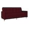 In House Leen 2 In 1 Sofabed Linen Upholstered - Burgundy