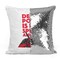 Loud Universe - Dead Pool Spirit Animal White Sequin Throw Pillow with Stuffing Unicorn Funny Dead Pool Fun Home Decor Pillow