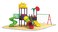 Rbwtoys Outdoor Play Toys Slide For Kids And Swing For Kids Playground Toys High Quality For Kids Activities Set Model No. RW-12007 Size 610&times;400&times;330cm
