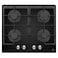 Hoover Built-In Gas Hob Glass 60cm, HGH-V64G-GBI