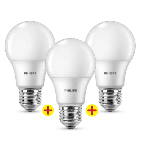 Philips Led 13 Watt 3 Pieces White